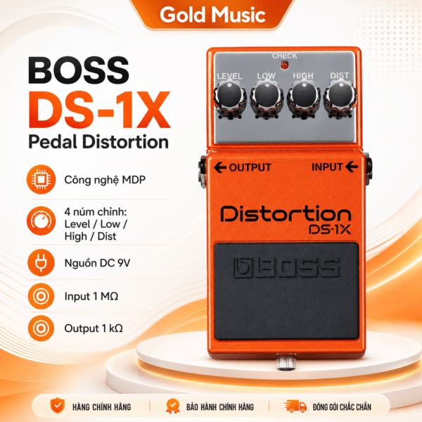 boss ds 1x pedal distortion