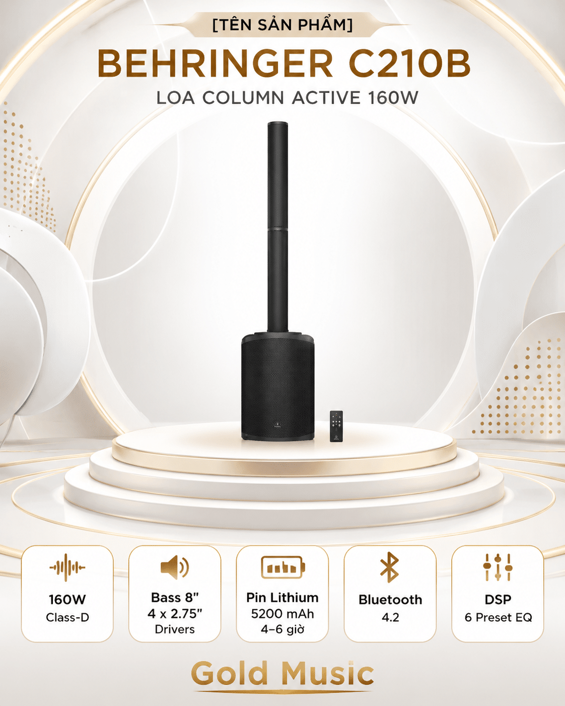 Behringer C210B Loa Column c210b