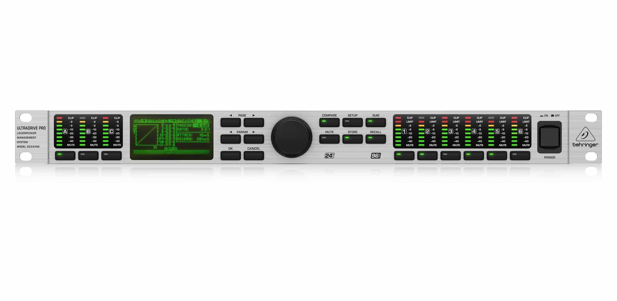 Behringer DCX2496 Bộ Crossover số dcx2496 3