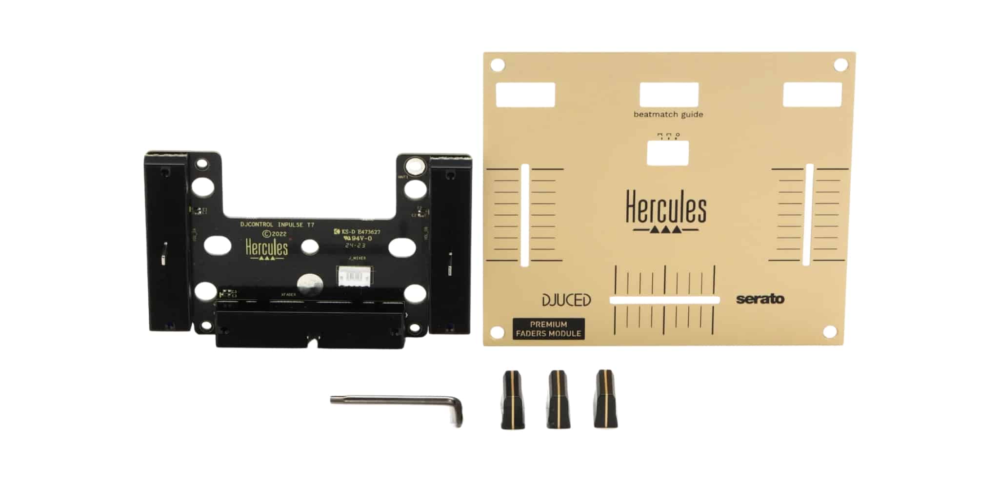 Hercules DJCONTROL INPULSE T7 PREMIUM FADER MODULE Mô-đun Fader cao cấp djc inpulse t7 premium fader module 5