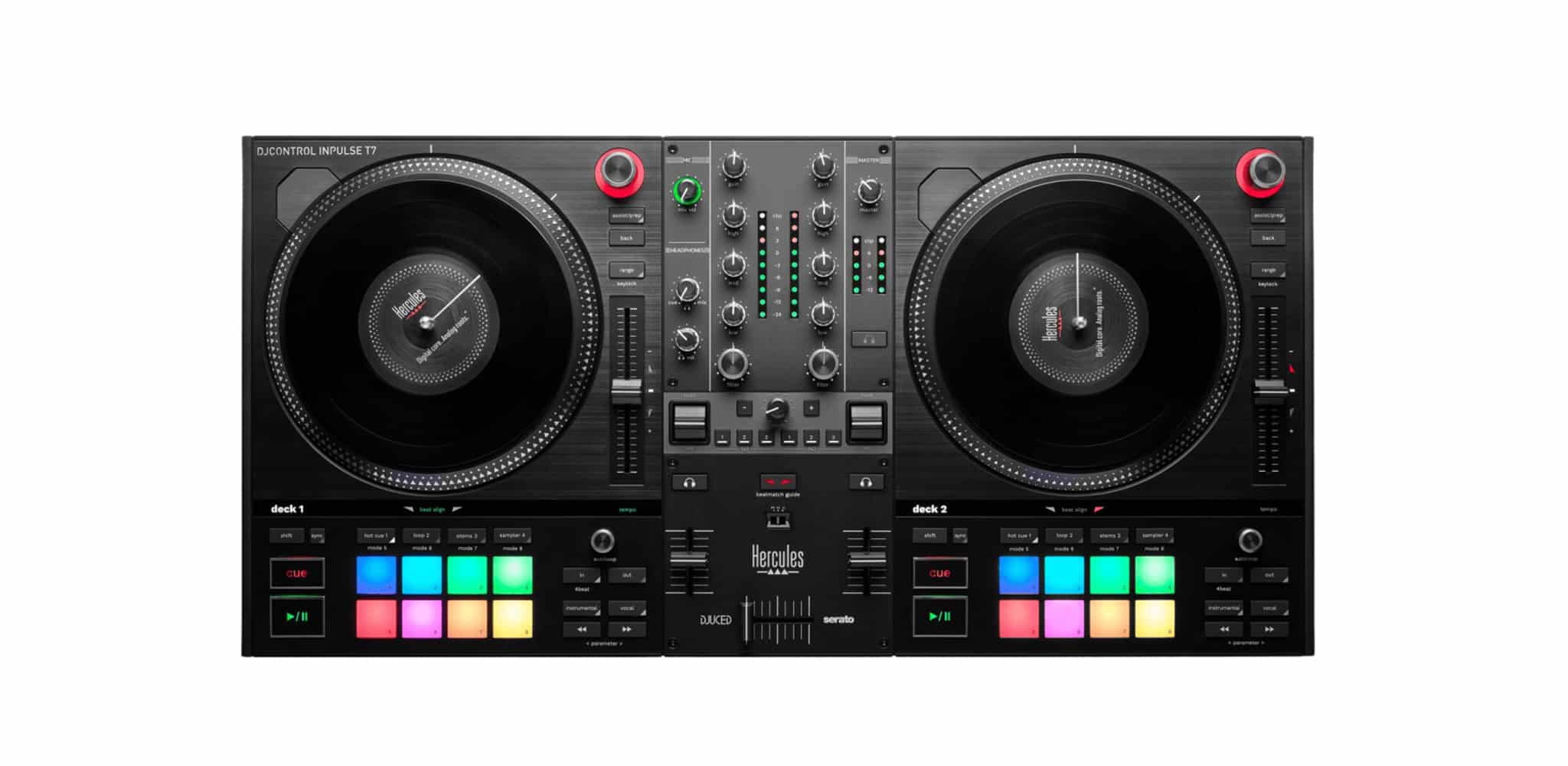 Hercules DJCONTROL INPULSE T7 bộ điều khiển bàn dj djcontrol inpulse t7 4
