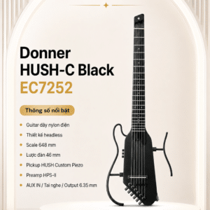 donner hush c black ec7252 4