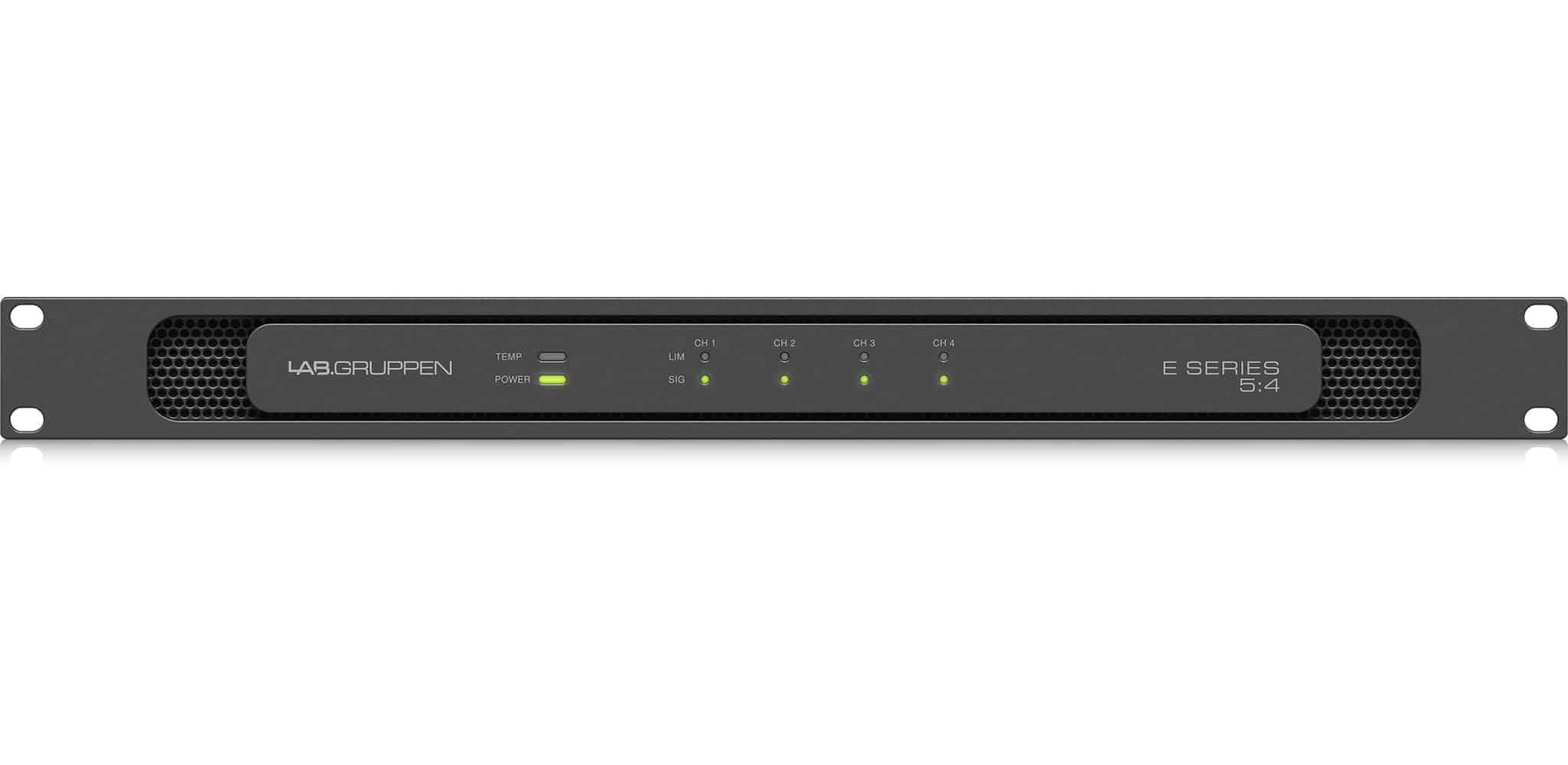 E 5:4 Amply Công Suất Labgruppen 4 x 125w / 8 Ohm 70V e 5 4 4