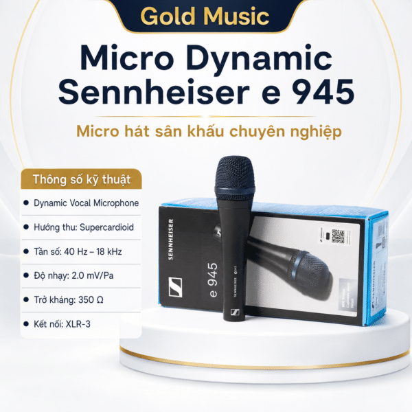 e 945 micro dynamic sennheiser