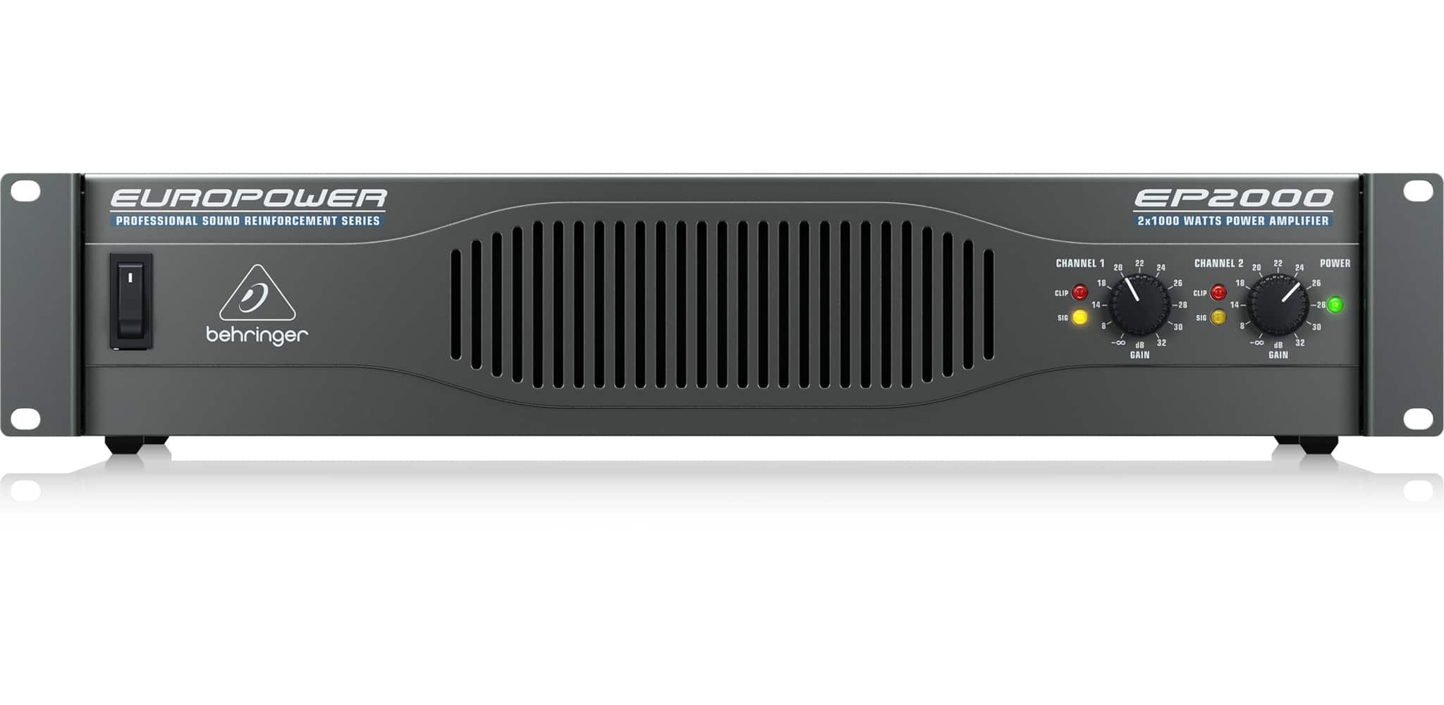 Behringer EP2000 Amply Công Suất 2 x 750w 4 ohm ep2000 3