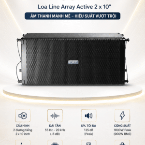 fbt muse 210 la loa line array