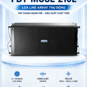 fbt muse 210l loa line array 2000w