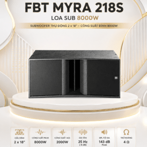 fbt myra 218s loa sub 8000w