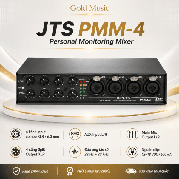 jts pmm 4 personal monitoring mixer