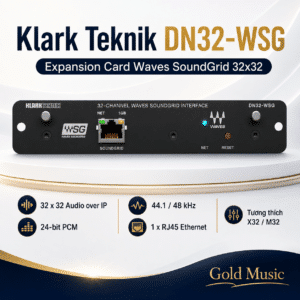 Klark Teknik DN32-WSG Expansion Cards and Interfaces klark teknik dn32 wsg expansion cards