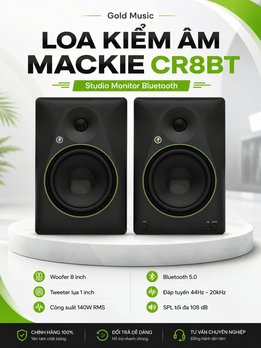 Loa Kiểm Âm Mackie CR8BT loa kiem am mackie cr8bt