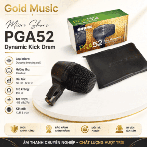 micro shure pga52 dynamic