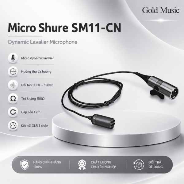 Micro Shure SM11-CN Cho Micro Violin/Guitar/Cello Cardioid Dynamic micro shure sm11 cn violin guitar