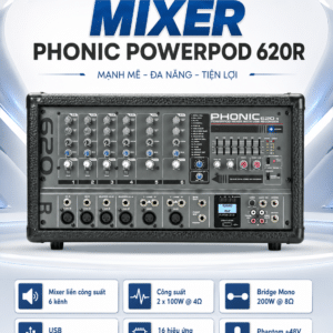 mixer phonic powerpod 620r