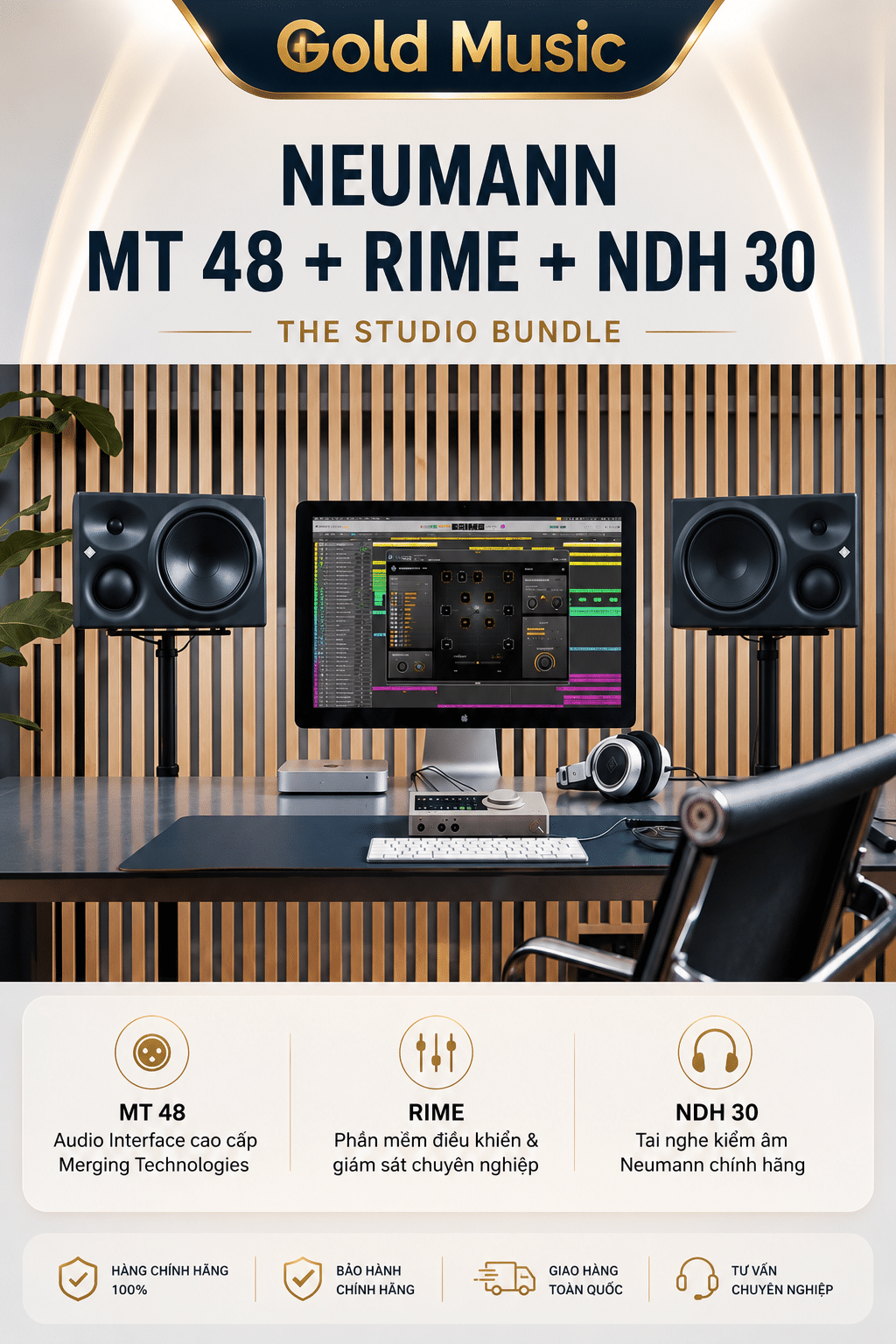Neumann MT 48 + RIME + NDH 30 The Studio Bundle neumann mt 48 plus rime plus ndh 1
