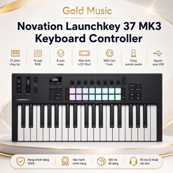 novation launchkey 37 mk3 keyboard controller