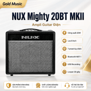 nux mighty 20bt mkii ampli guitar dien