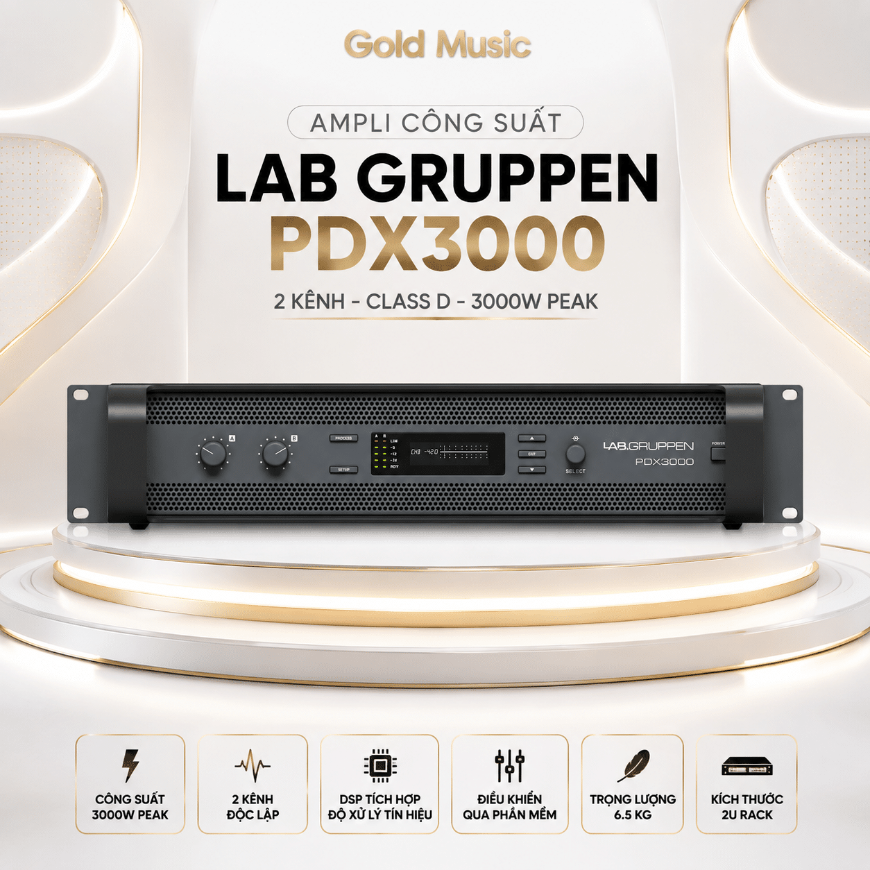 PDX3000 Amply Công Suất 3000w Labgruppen pdx3000 ampli cong suat 3000w labgruppen