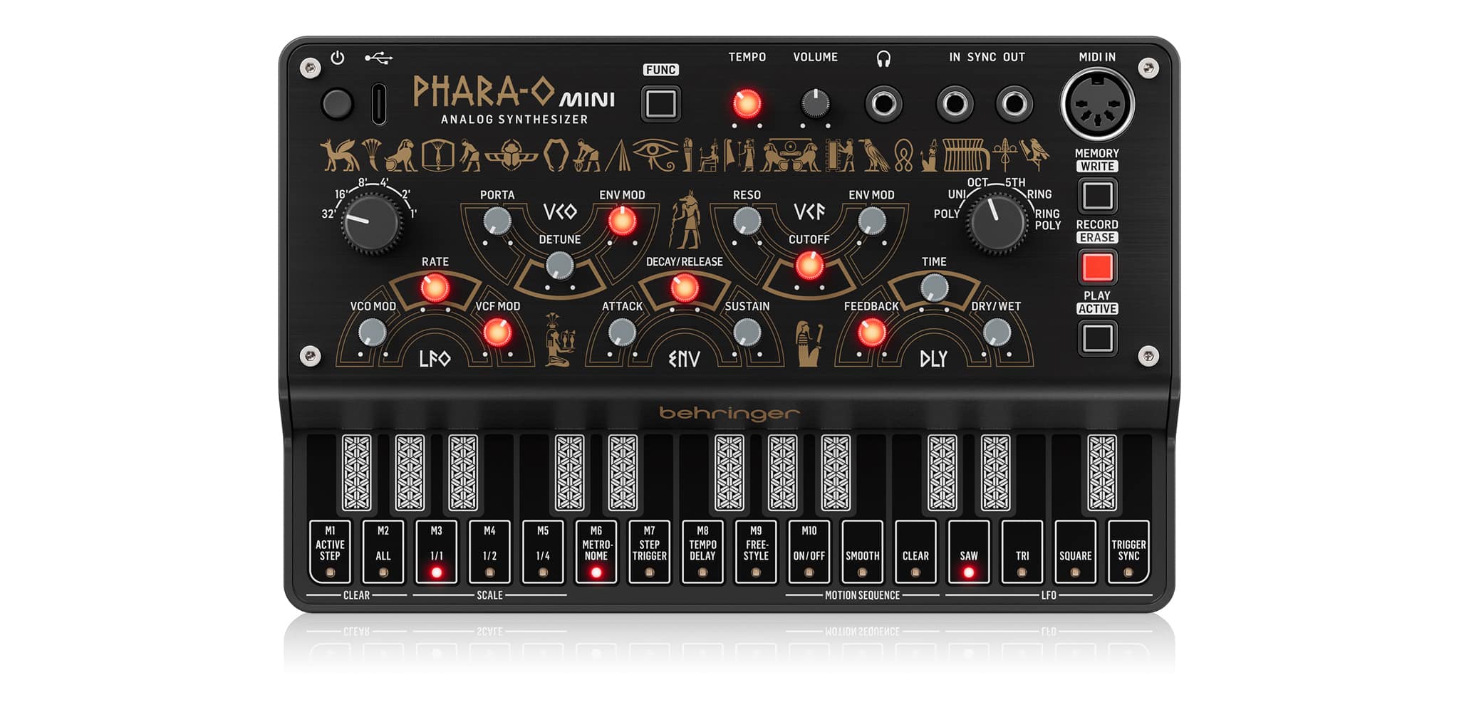 Behringer PHARA-O MINI Analog Synthesizer phara o mini 4
