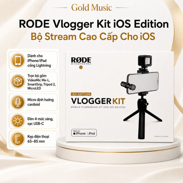 rode vlogger kit ios edition bo stream