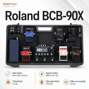 roland bcb 90x hop dung pedal guitar cung cap chac chan