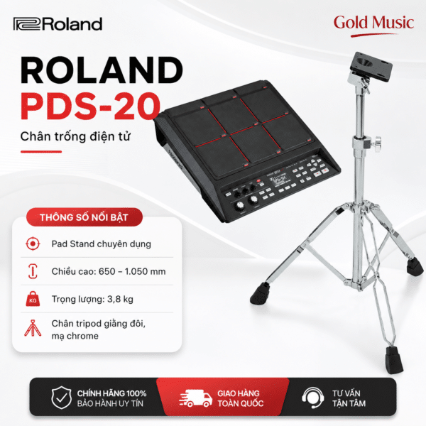 roland pds 20 chan dien tu