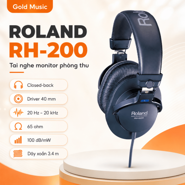 roland rh 200 tai nghe