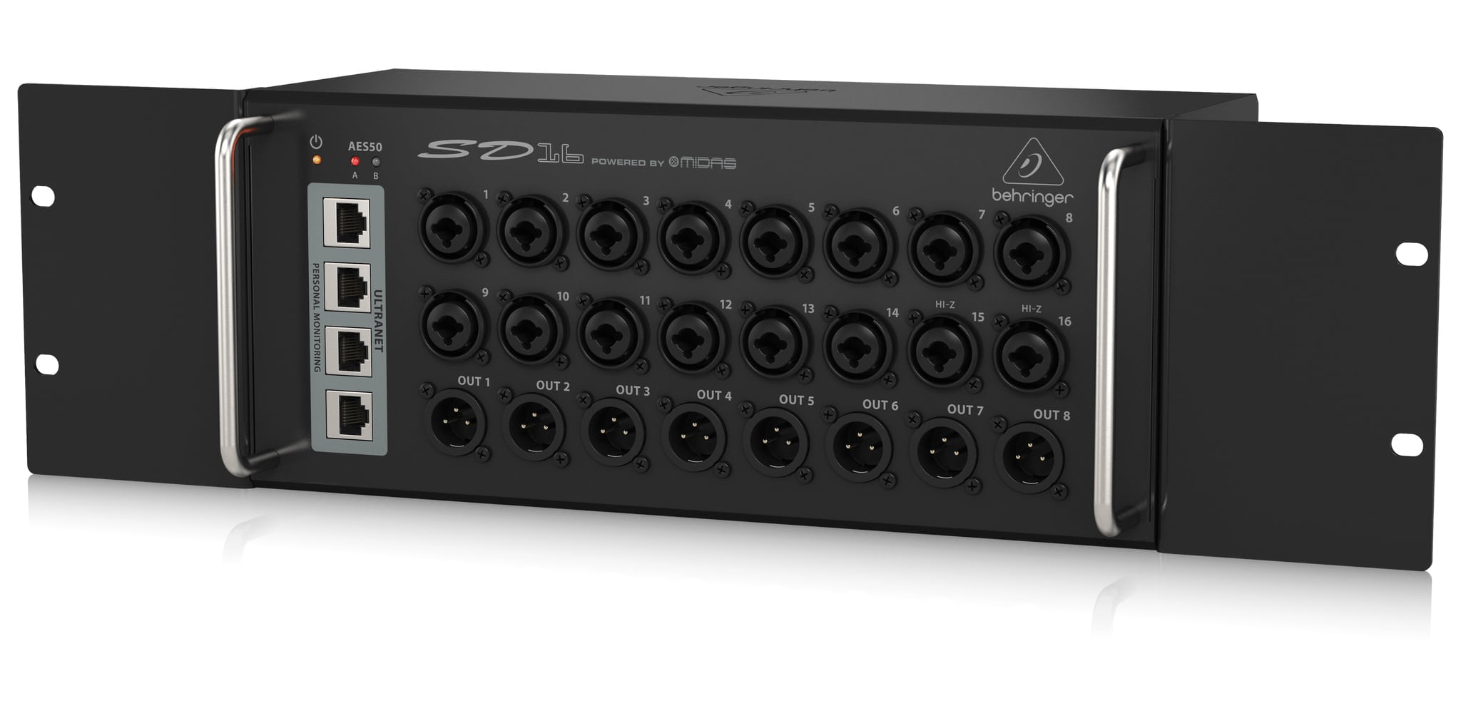 Behringer SD16 Stage Box 16 Output, Ultranet, Aes 50 sd166
