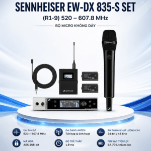 sennheiser ew dx 835 s set micro 1