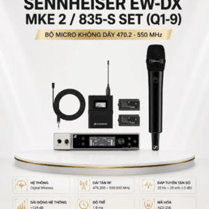 sennheiser ew dx mke 2 835 micro 2