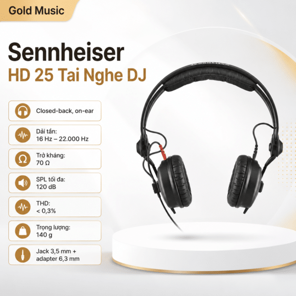 Sennheiser HD 25 Tai nghe DJ sennheiser hd 25 tai nghe dj