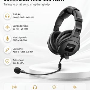 sennheiser hmd 300 x3k1 tai nghe phat song chuyen nghiep
