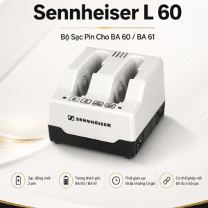 sennheiser l 60 bo sac pin ba60