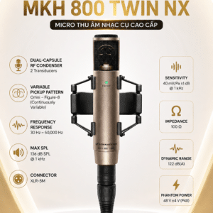 sennheiser mkh 800 twin nx micro thu