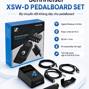 sennheiser xsw d pedalboard set bo chuyen doi khong day cho pedal
