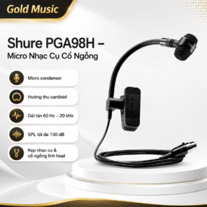 shure pga98h micro nhac cu ngong
