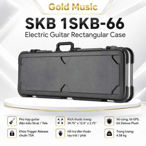 Skb 1SKB-66 Electric Guitar Rectangular Case skb 1skb 66