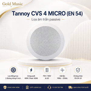 tannoy cvs 4 micro en 54 loa am tran passive