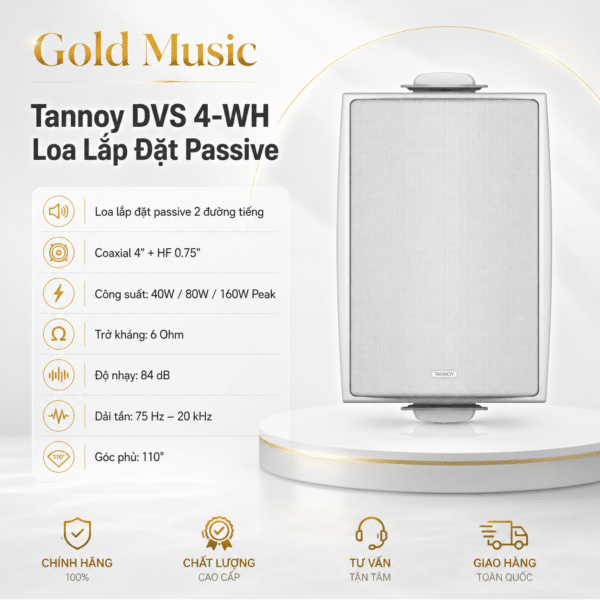 tannoy dvs 4 wh loa lap dat passive