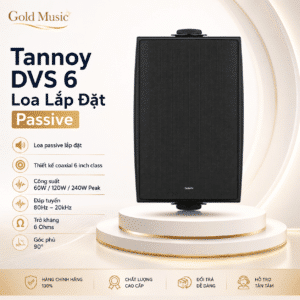 tannoy dvs 6 loa lap dat passive