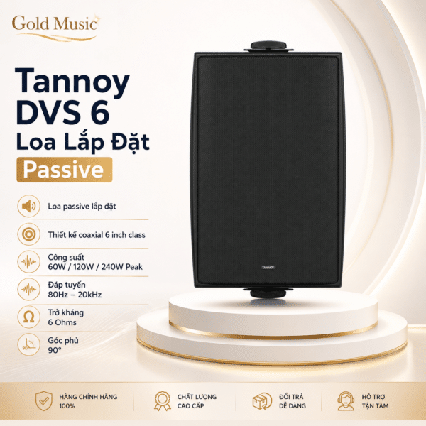 Tannoy DVS 6 Loa Lắp Đặt Passive tannoy dvs 6 loa lap dat passive