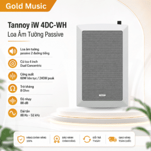 tannoy iw 4dc wh loa am tuong passive