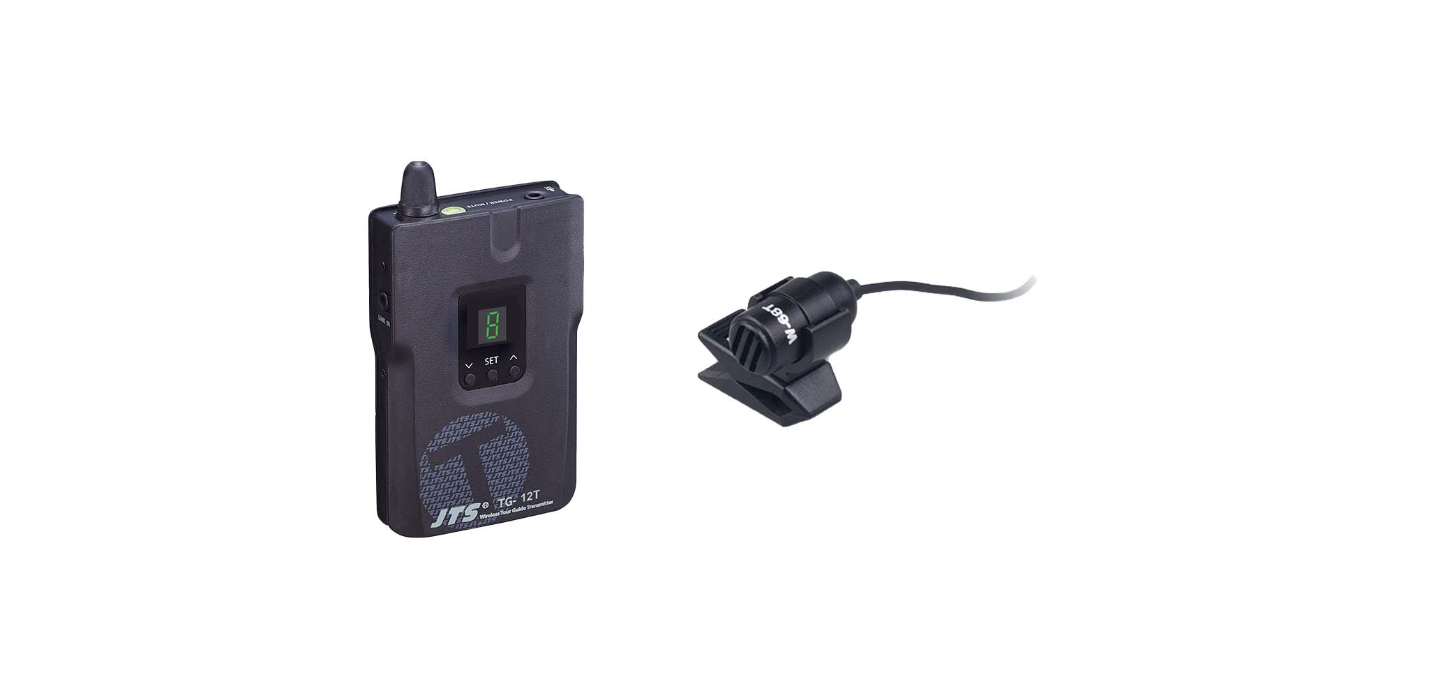 Jts TG-12T/W-68T Bộ micro condenser cho hướng dẫn viên tg 12t w 68t 2