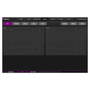 Timecore SMPTE thiết bị chuyển đổi mã thời gian và hiển thị Pangolin timecore smpte