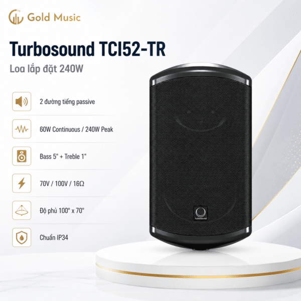 turbosound tci52 tr loa lap dat 240w