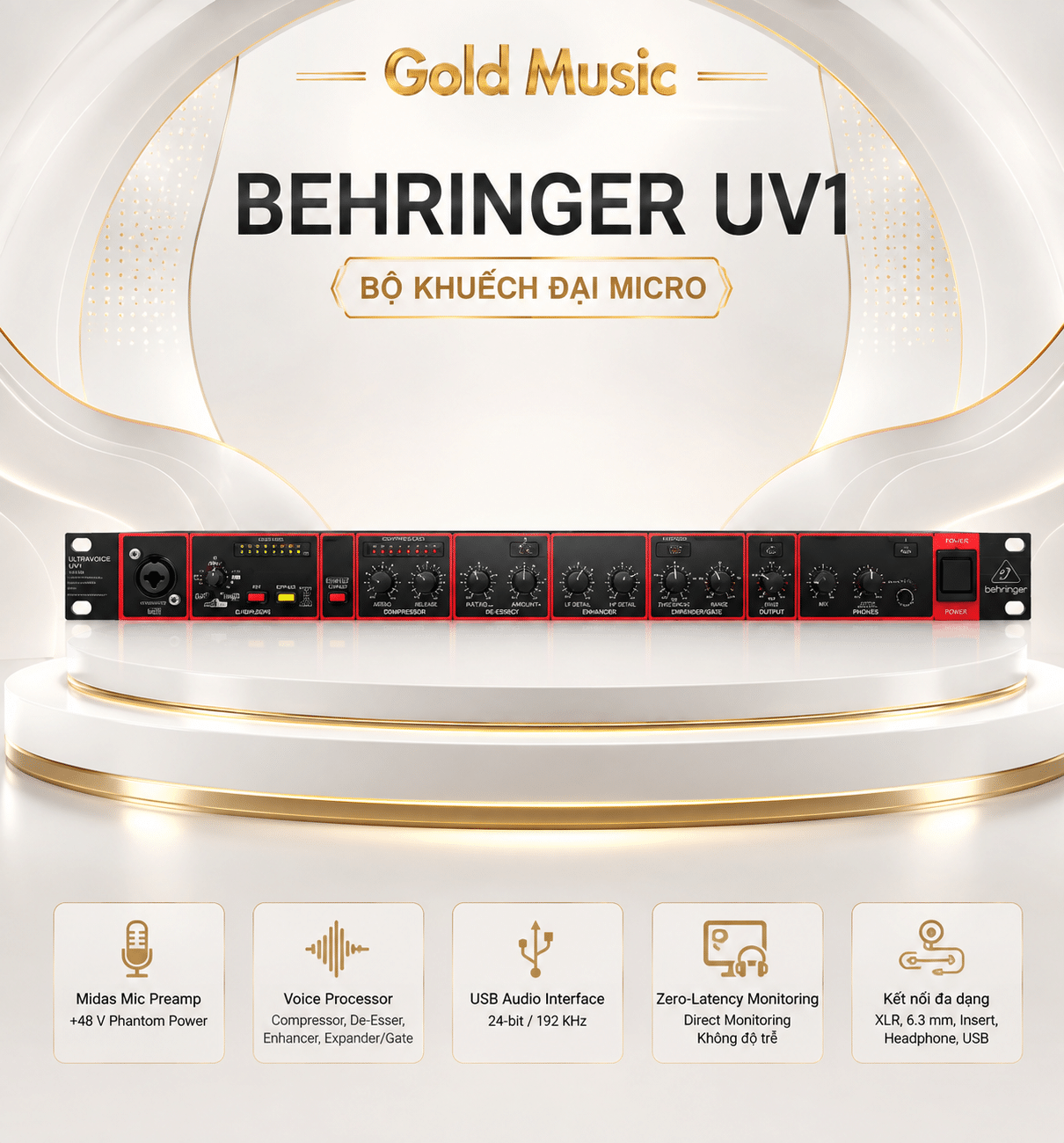 Behringer UV1 Bộ khuếch đại micro uv1