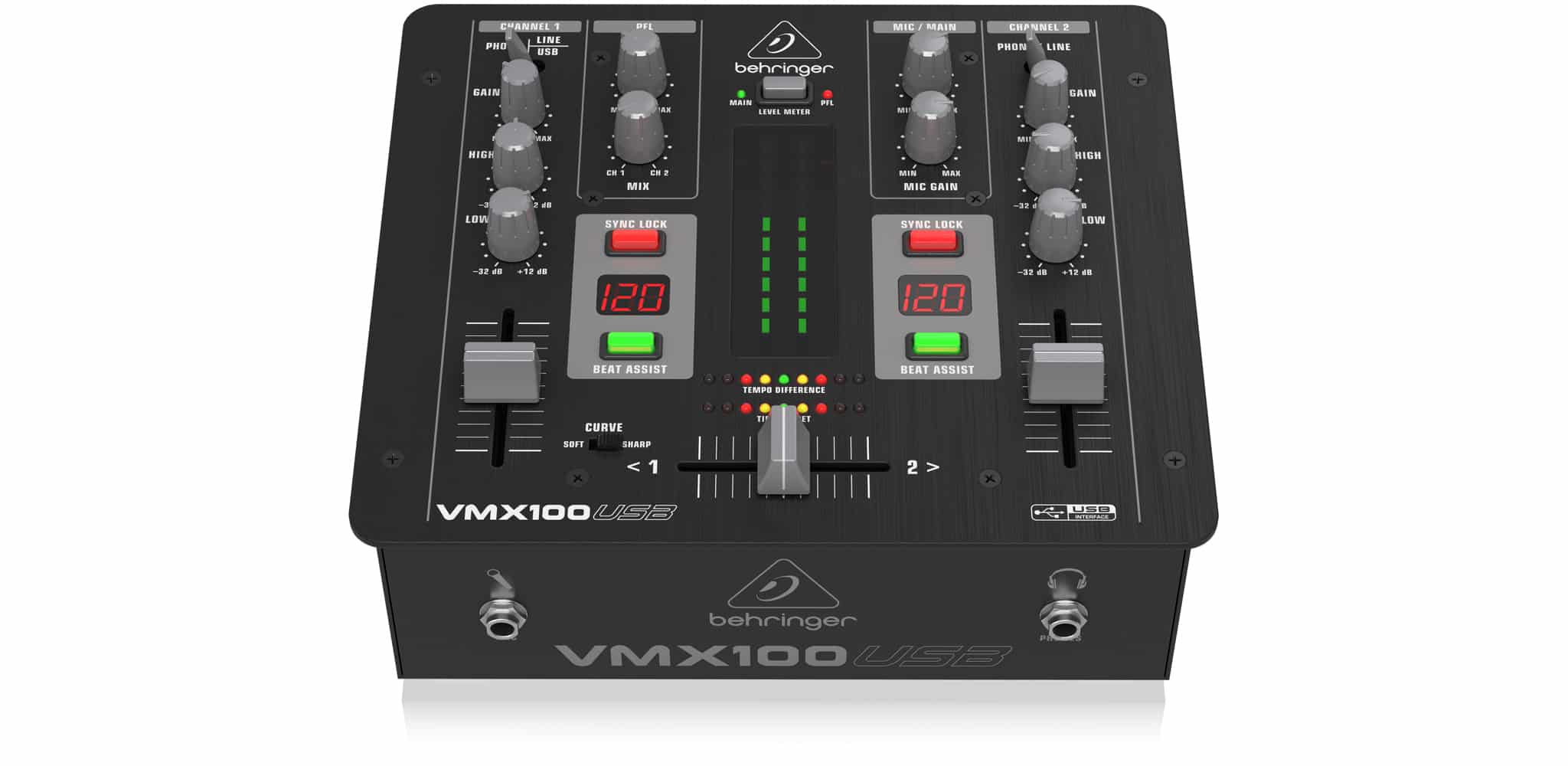 Behringer VMX100USB DJ Mixer vmx100usb 4