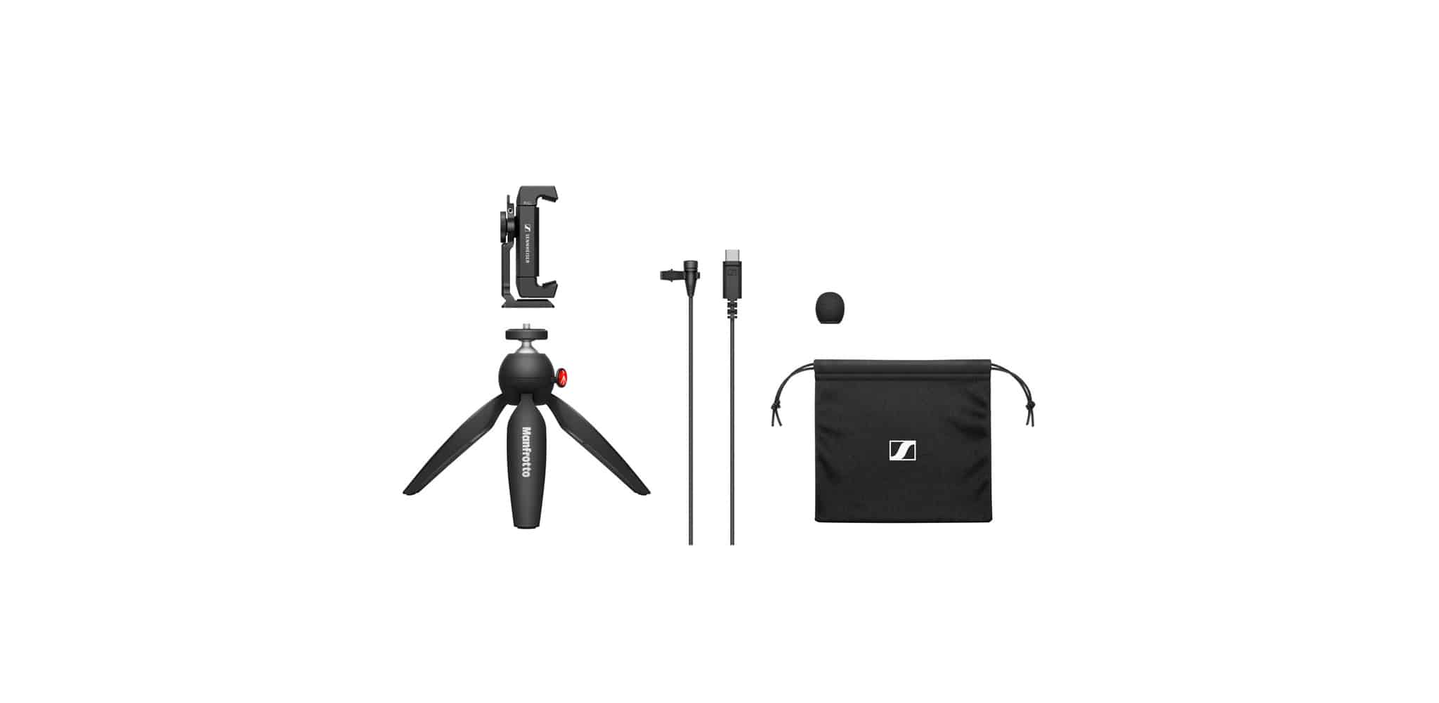 Sennheiser XS Lav USB-C Mobile Kit Bộ Micro cài áo xs lav usb c mobile kit 3