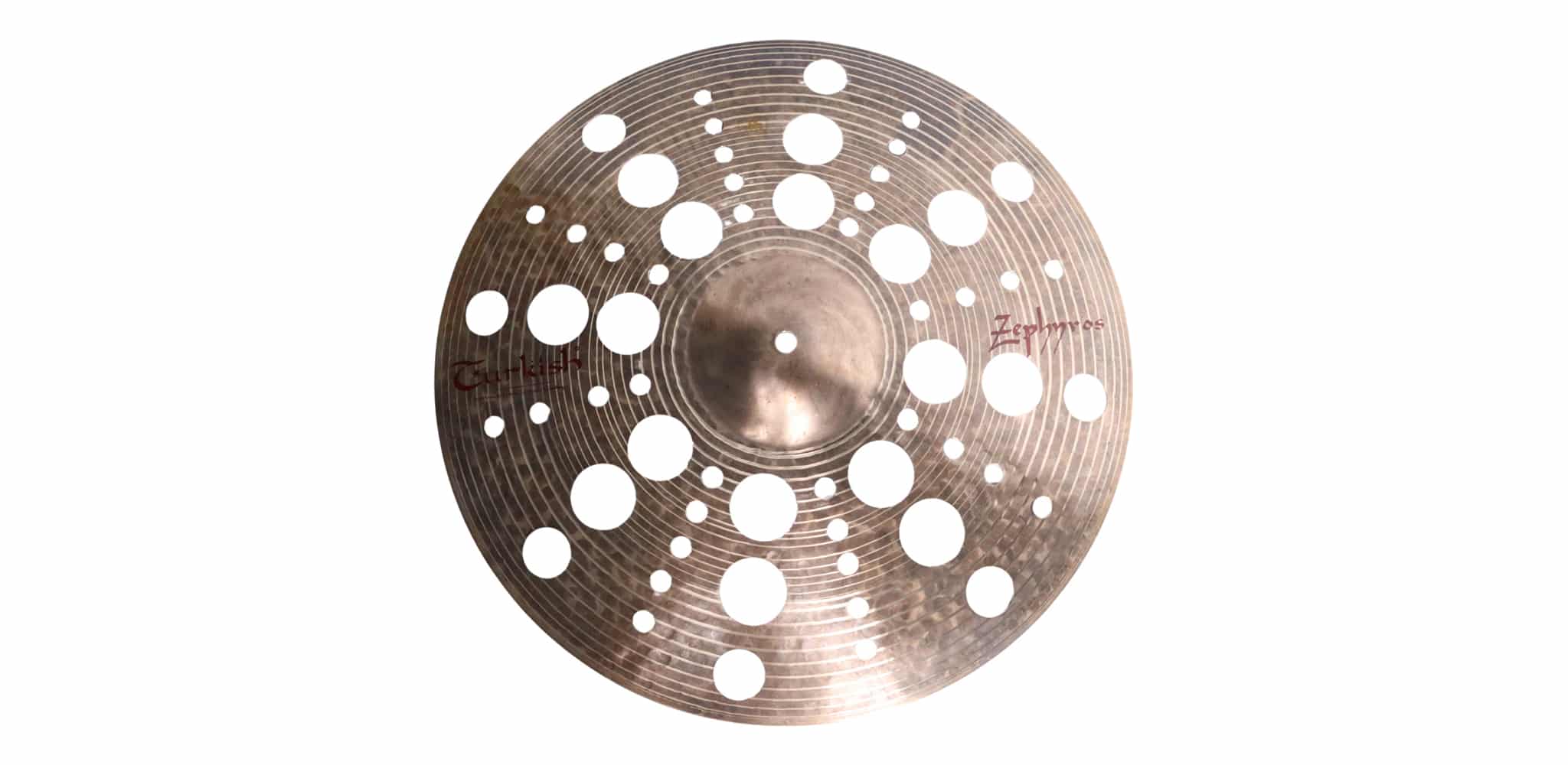 Z-CRH18 Lá Cymbal Crash Holey 18 inch dòng Zephyros Turkish Cymbals z crh18 1