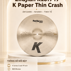 zildjian k2819 crash 19inch 3